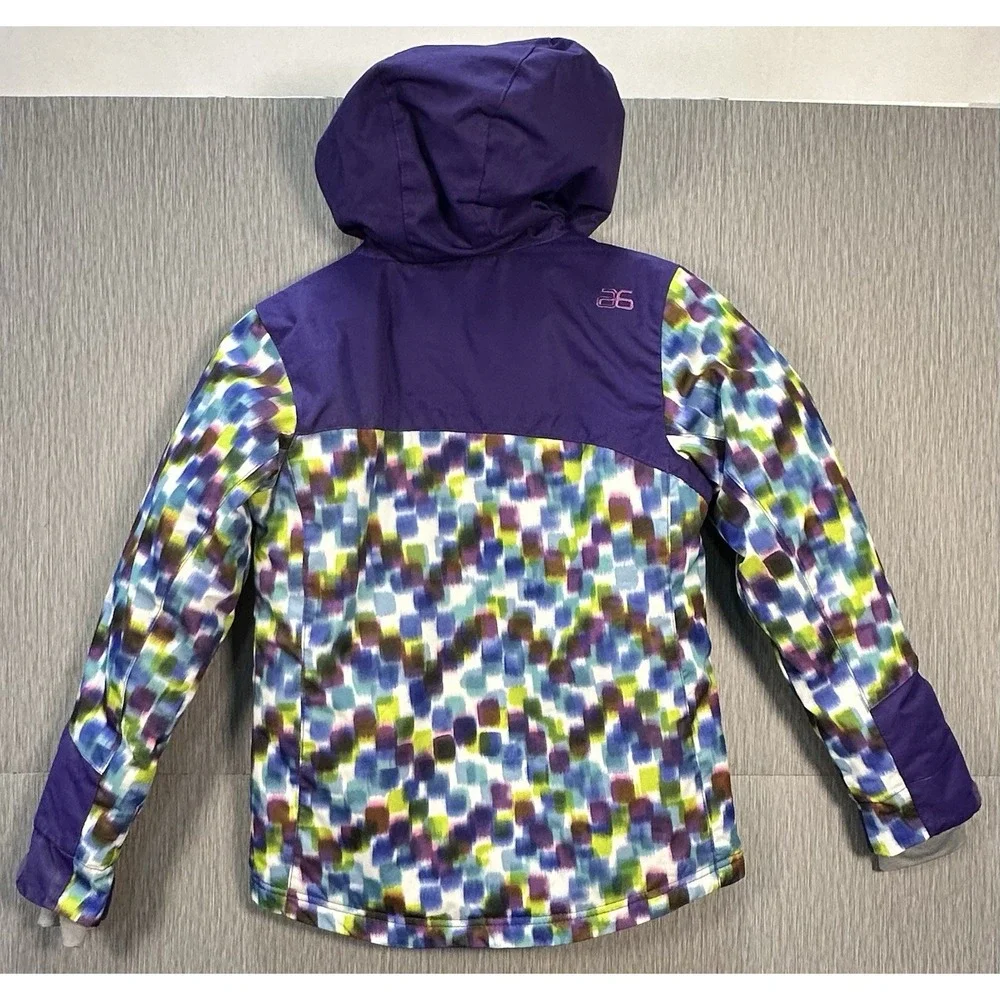 Arctix Suncatcher Insulated Winter Jacket Purple Multicolor Youth Medium